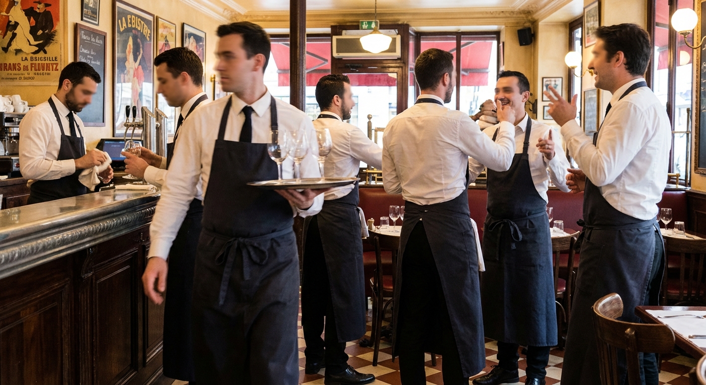 L'équipe du Comptoir Foch - Service élégant et courtois