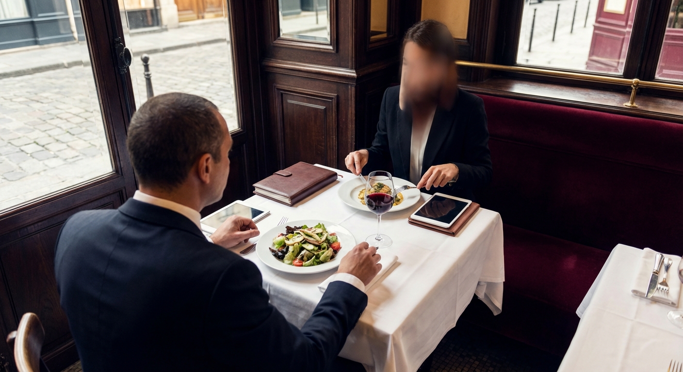 Déjeuner d'affaires au Comptoir Foch