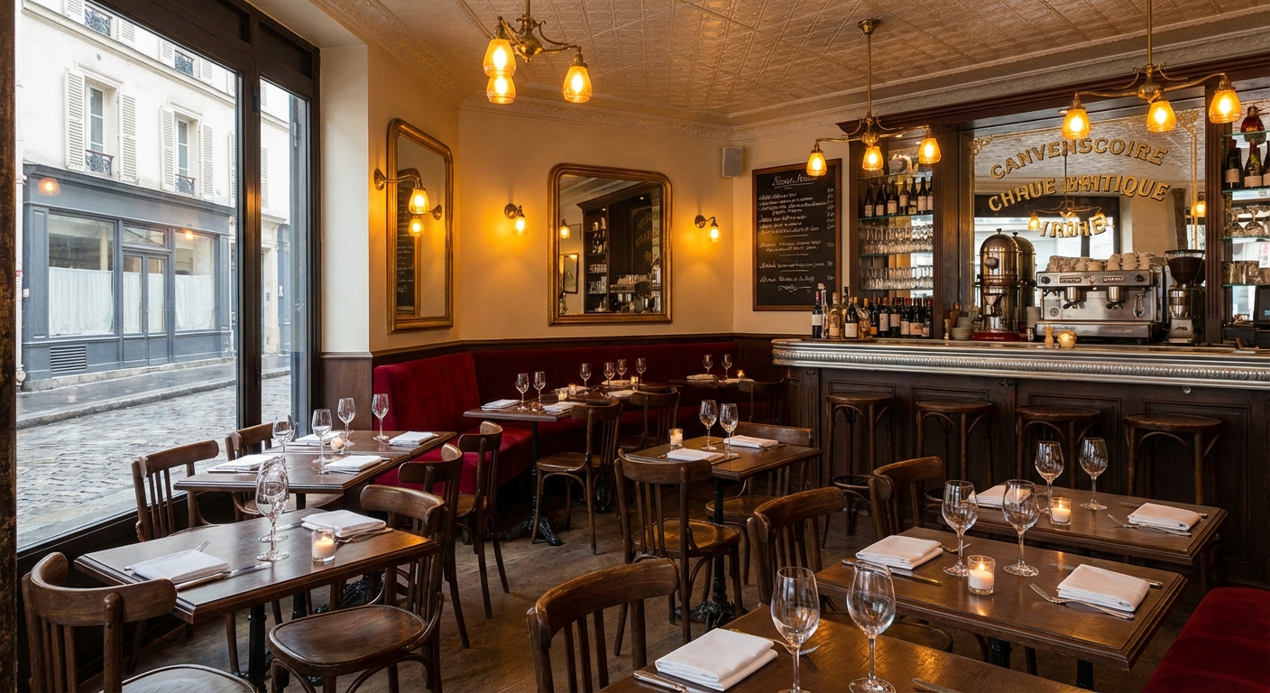 Le Comptoir Foch - Restaurant bistrot parisien élégant dans le 16e arrondissement de Paris